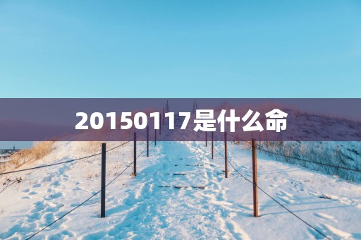 20150117是什么命