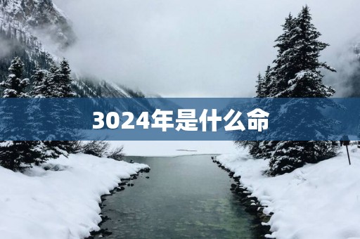 3024年是什么命