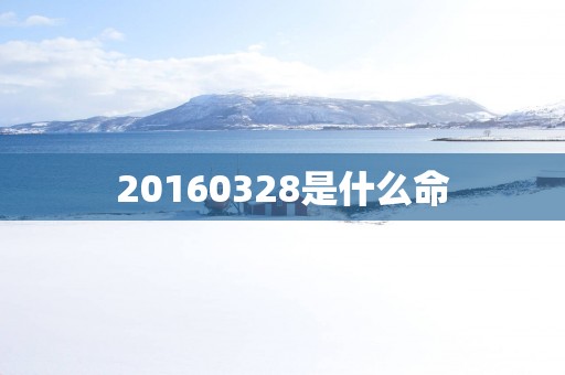 20160328是什么命