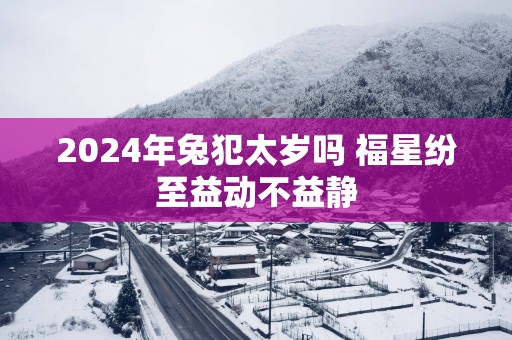 2025年兔犯太岁吗 福星纷至益动不益静