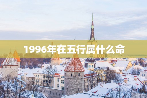 1996年在五行属什么命