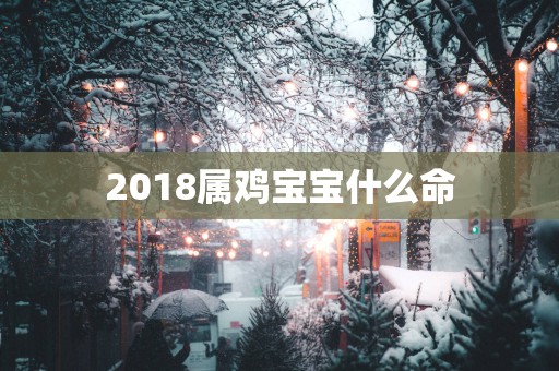 2018属鸡宝宝什么命 2018属鸡宝宝什么命