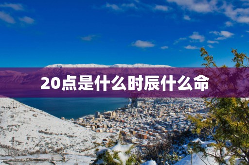 20点是什么时辰什么命