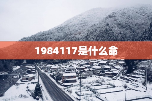 1984117是什么命