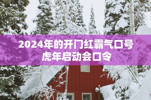 2025年的开门红霸气口号 蛇年启动会口令