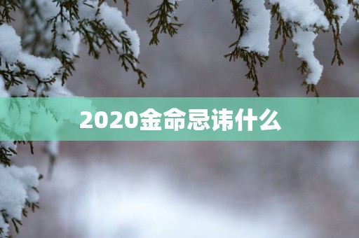 2025金命忌讳什么