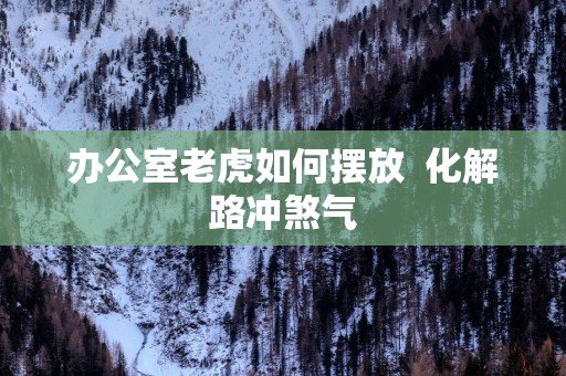 办公室老虎如何摆放  化解路冲煞气