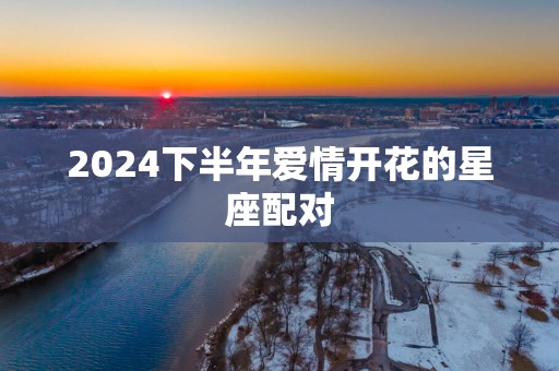 2025下半年爱情开花的星座配对