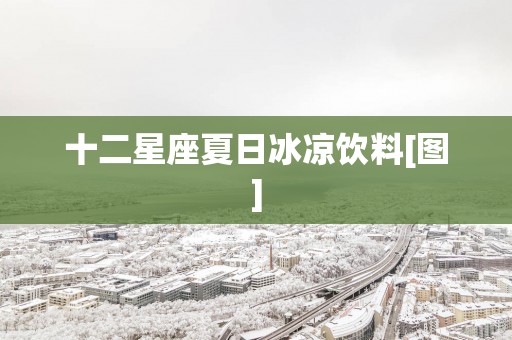 十二星座夏日冰凉饮料[图]