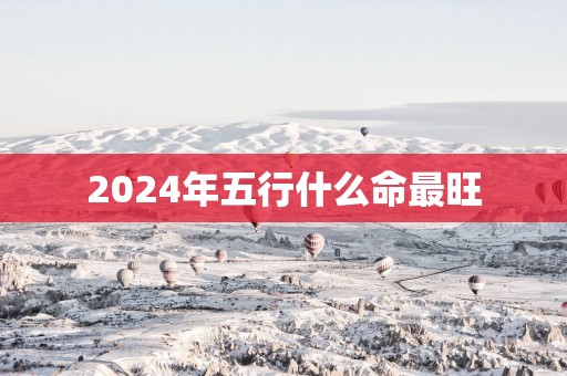 2025年五行什么命最旺