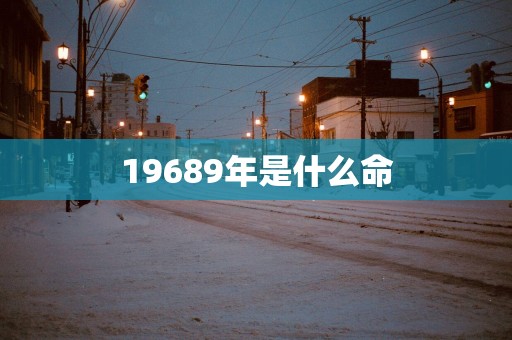 19689年是什么命