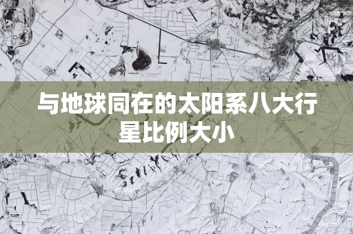 与地球同在的太阳系八大行星比例大小
