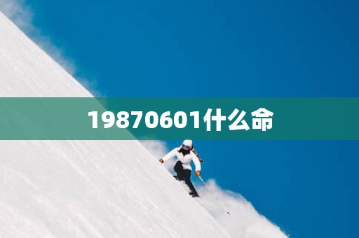 19870601什么命
