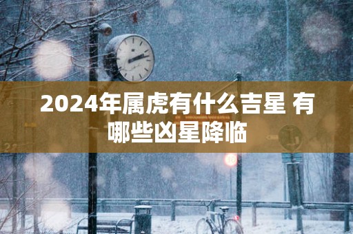2025年属虎有什么吉星 有哪些凶星降临