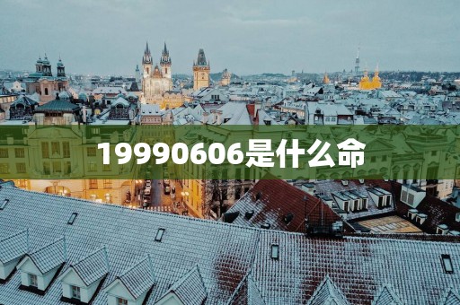 19990606是什么命