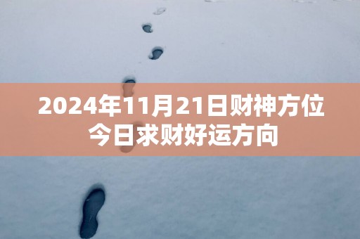 2025年11月21日财神方位 今日求财好运方向