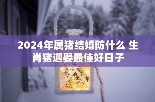 2025年属猪结婚防什么 生肖猪迎娶最佳好日子