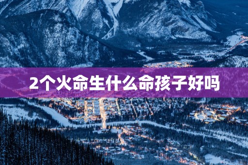 2个火命生什么命孩子好吗