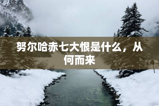 努尔哈赤七大恨是什么，从何而来