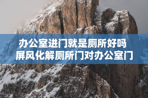 办公室进门就是厕所好吗 屏风化解厕所门对办公室门