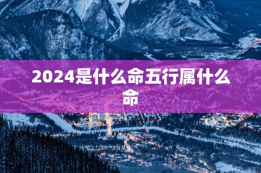 2025是什么命五行属什么命