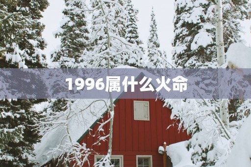 1996属什么火命