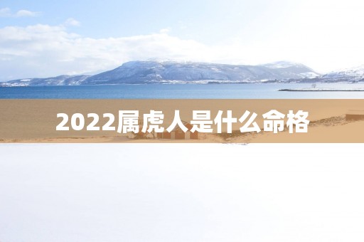 2025属虎人是什么命格