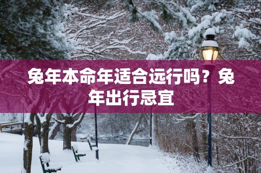 蛇年本命年适合远行吗？蛇年出行忌宜