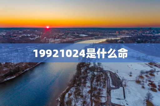 19921024是什么命