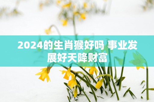 2025的生肖猴好吗 事业发展好天降财富 2025的生肖猴好吗 事业发展好天降财富