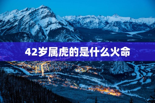 42岁属虎的是什么火命