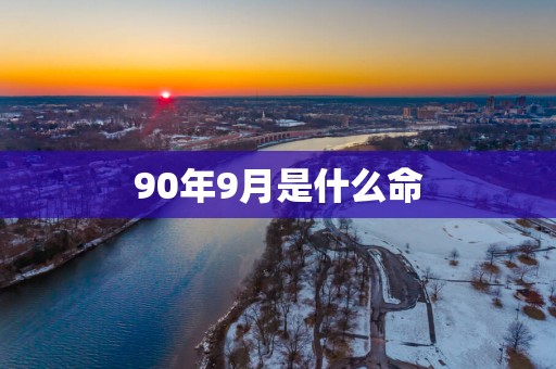 90年9月是什么命