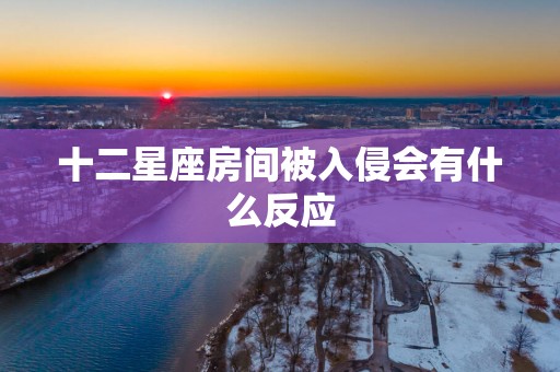 十二星座房间被入侵会有什么反应