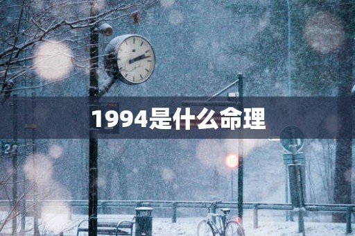 1994是什么命理