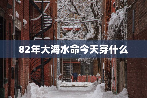 82年大海水命今天穿什么
