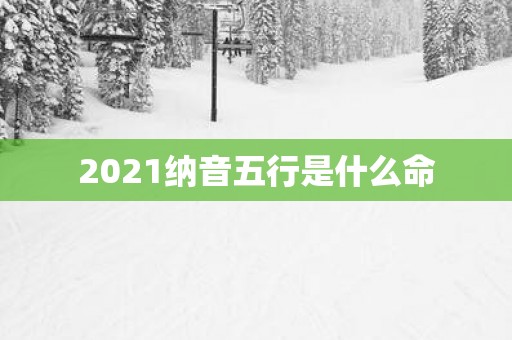 2025纳音五行是什么命 2025纳音五行是什么命