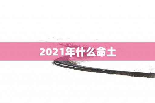 2025年什么命土
