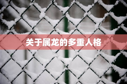 关于属龙的多重人格