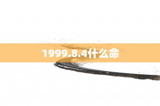 1999.8.4什么命