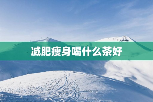 减肥瘦身喝什么茶好