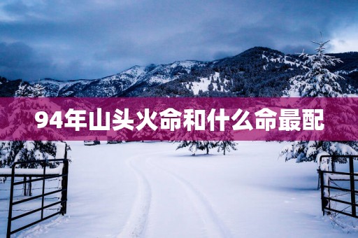 94年山头火命和什么命最配