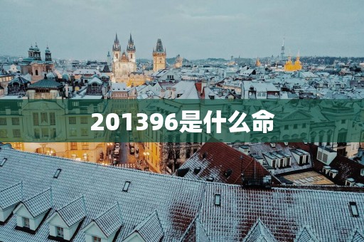 201396是什么命