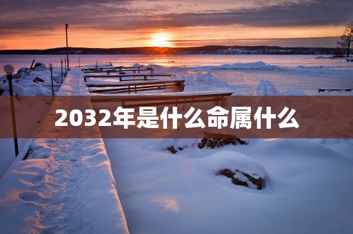 2032年是什么命属什么