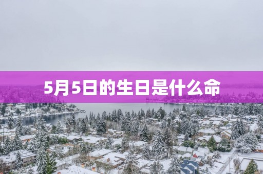 5月5日的生日是什么命