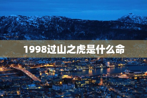 1998过山之虎是什么命
