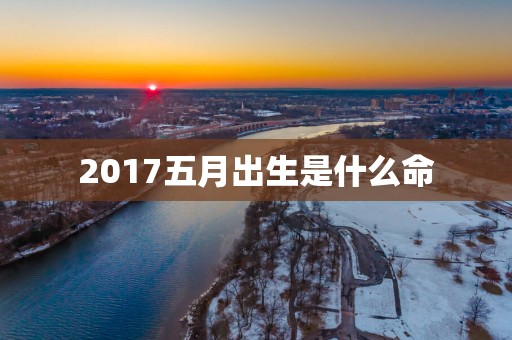 2017五月出生是什么命