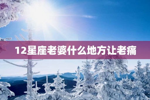 12星座老婆什么地方让老痛