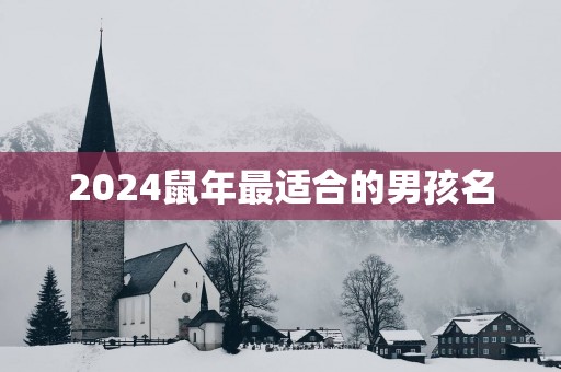 2025蛇年最适合的男孩名