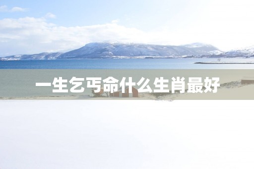一生乞丐命什么生肖最好