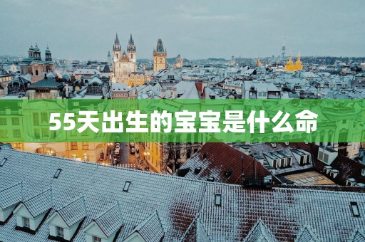55天出生的宝宝是什么命